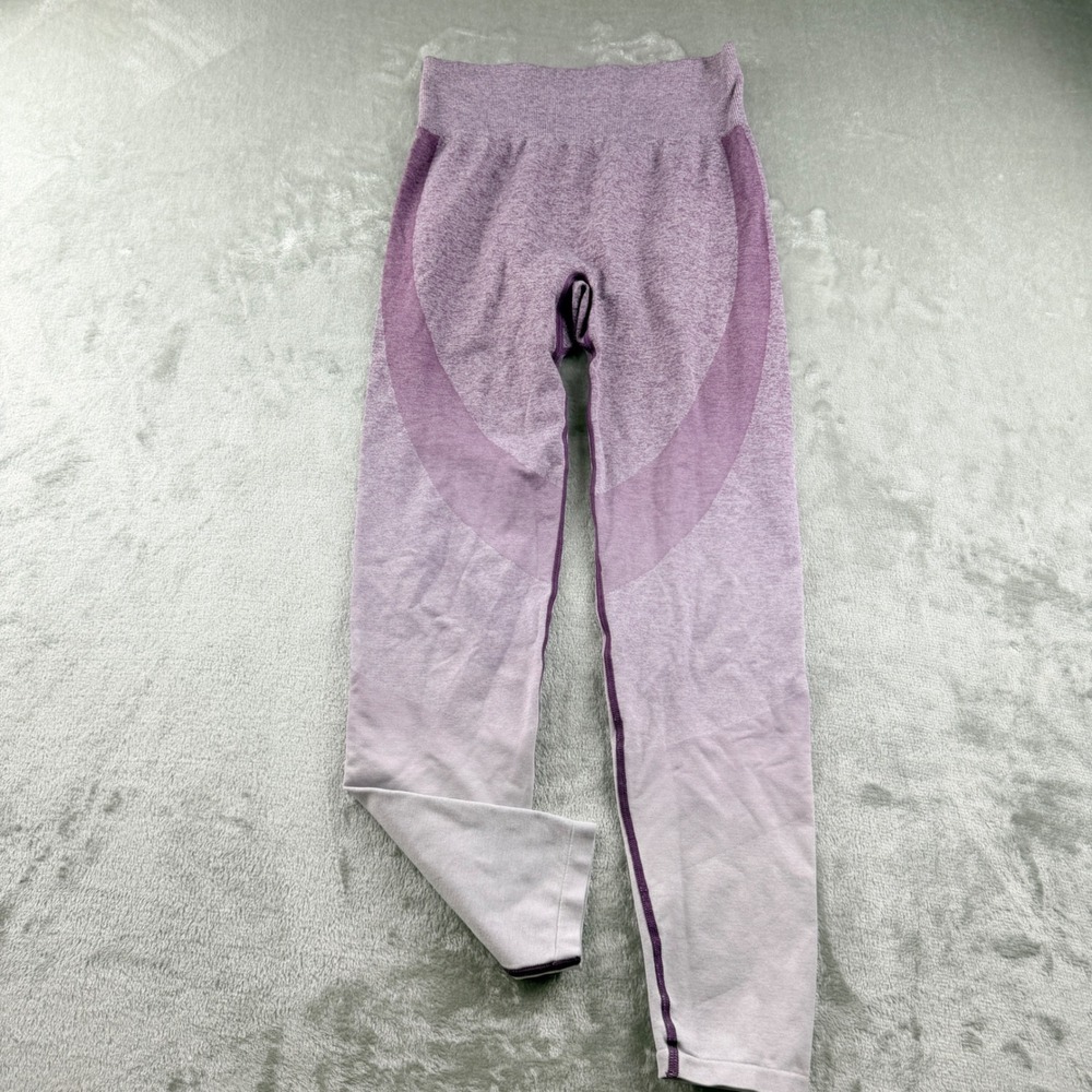 Pink Victoria's Secret Women's Medium Seamless Ombre Leggings Purple